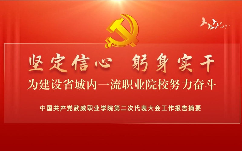 【一图速览】中国共产党CC彩球网第二次代表大会党委工作报告
